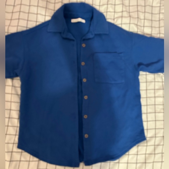 Blue Oak & Fort Short Sleeve Button Up - Picture 2 of 3